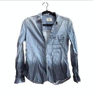 Holding Horses Denim Shirt button down long sleeve‎ size 2